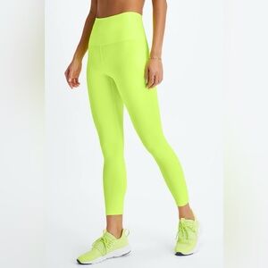 Fabletics PureLuxe Ultra High-Waisted 7/8 Legging in Neon